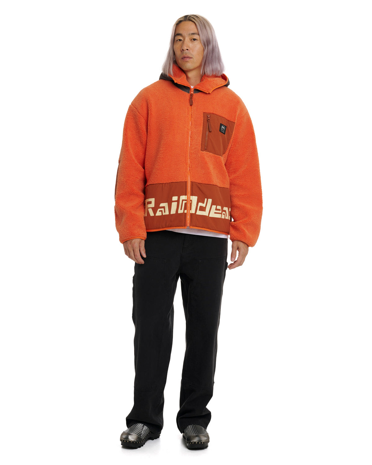 Levels Sherpa Full Zip Jacket - Orange