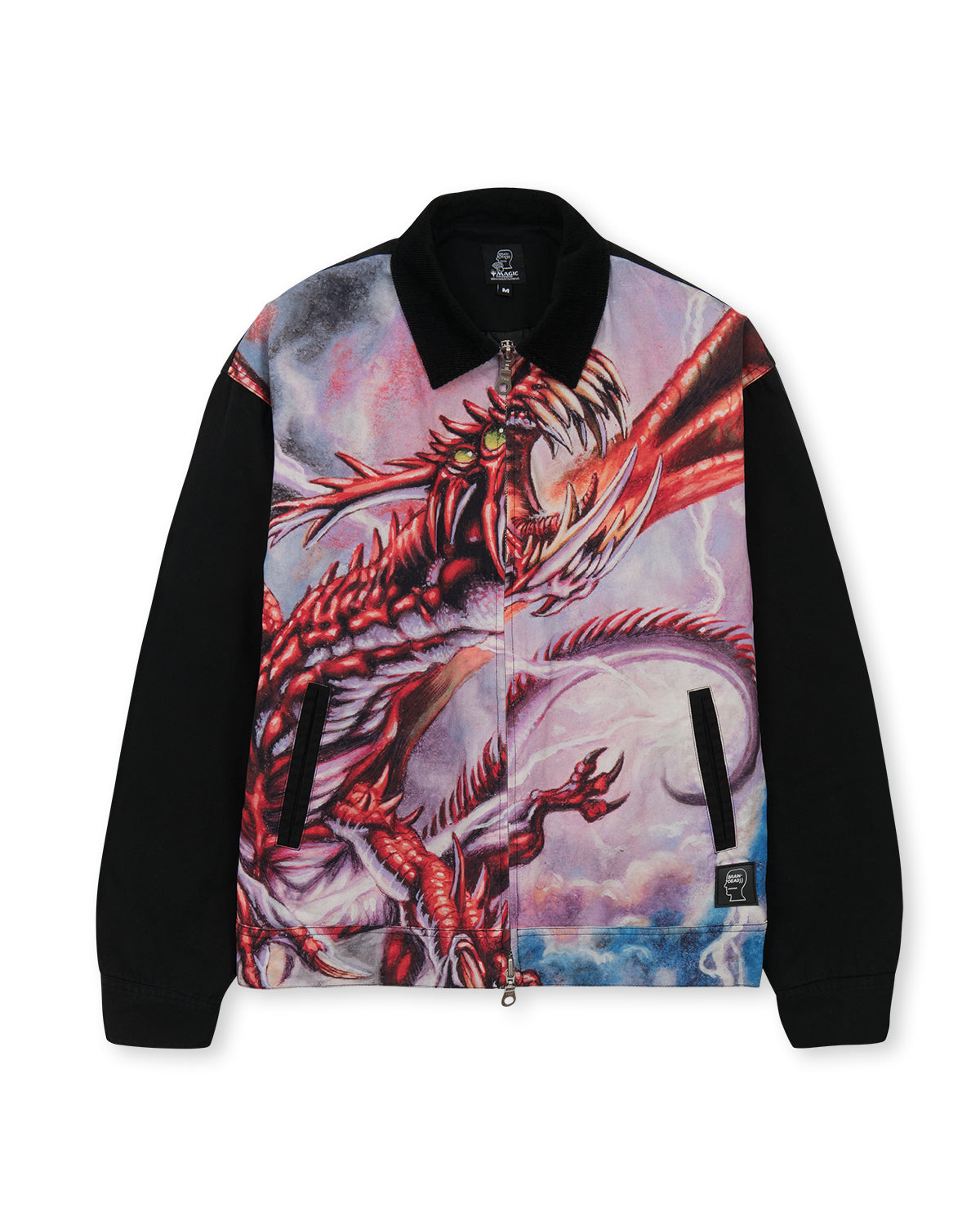 Brain Dead x Magic: The Gathering Dragon Jacket - Black/Multi