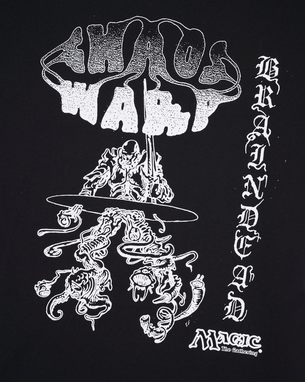 Brain Dead x Magic: The Gathering Chaos Warp T-Shirt - Black