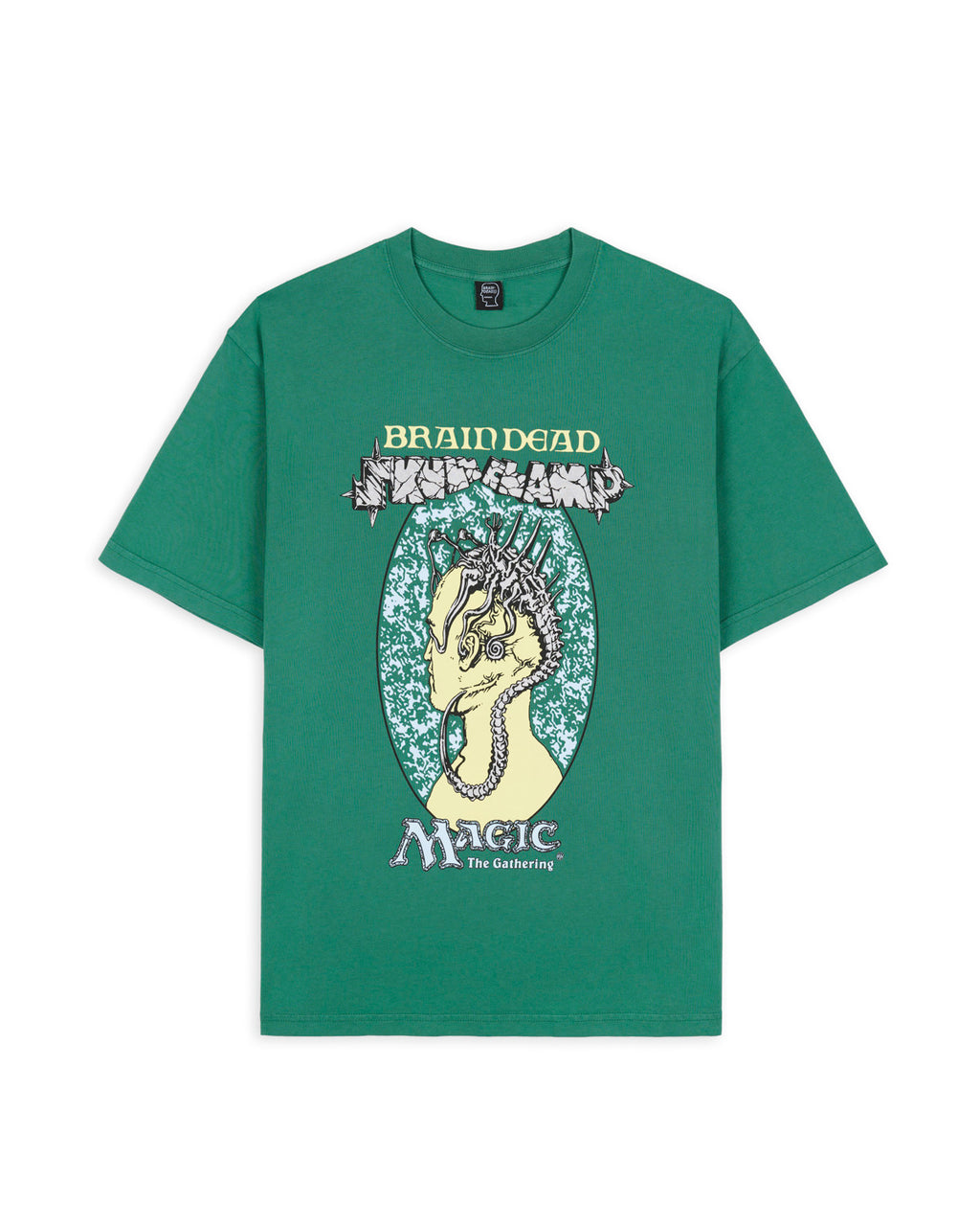 Brain Dead x Magic: The Gathering Skullclamp T-Shirt - Green