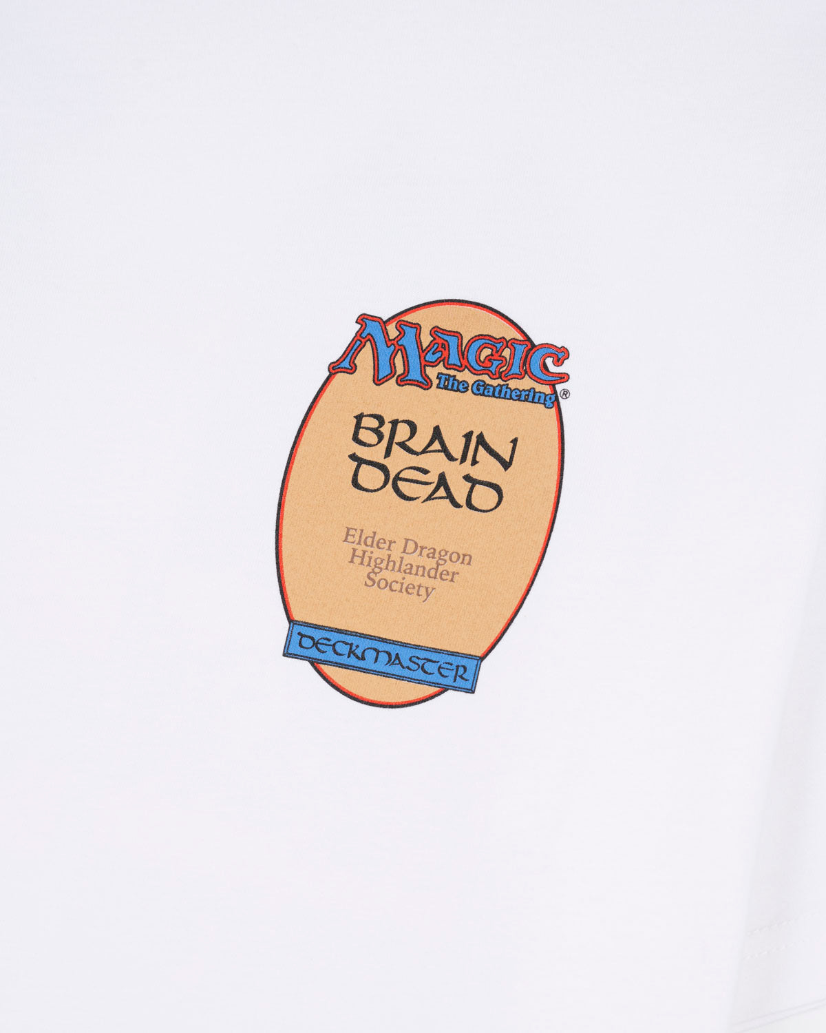 Brain Dead x Magic: The Gathering The Stack T-Shirt - White