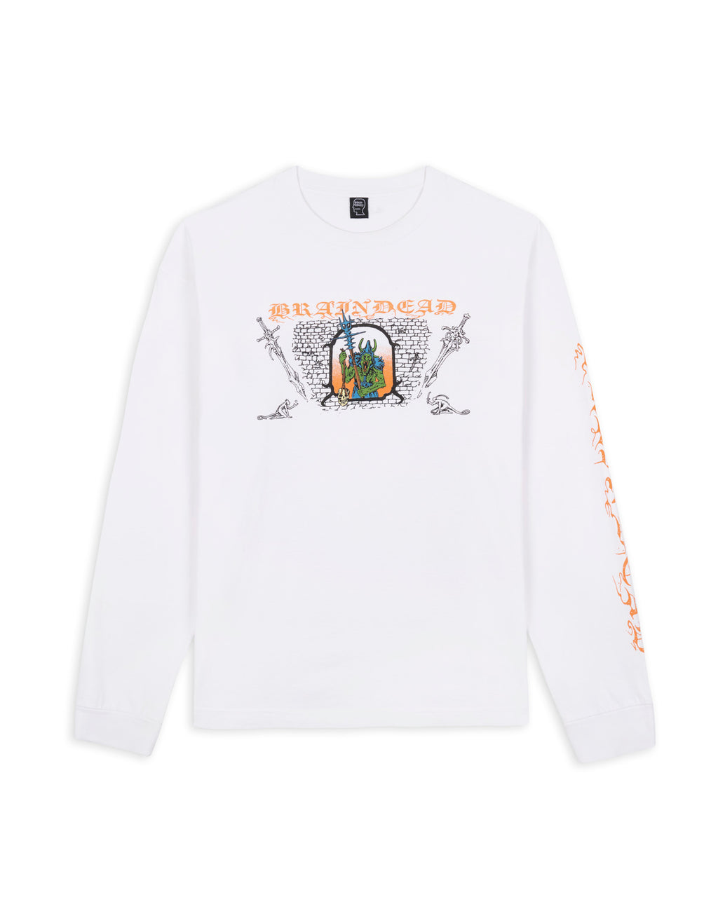 Wall of Fire Long Sleeve - White