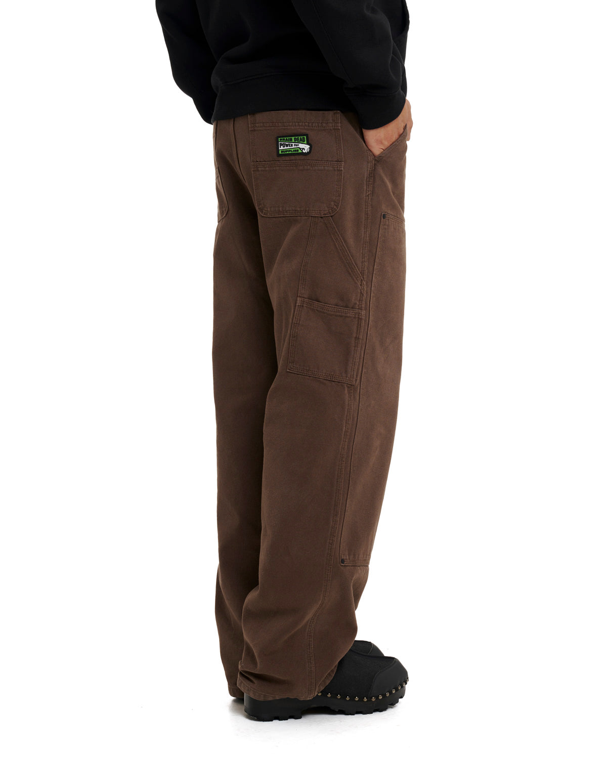 Double Knee Utility Pant - Brown