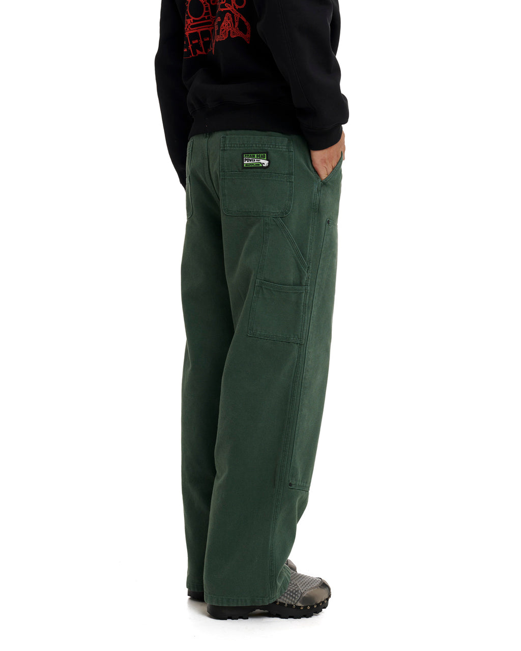 Double Knee Utility Pant - Putty Green 7