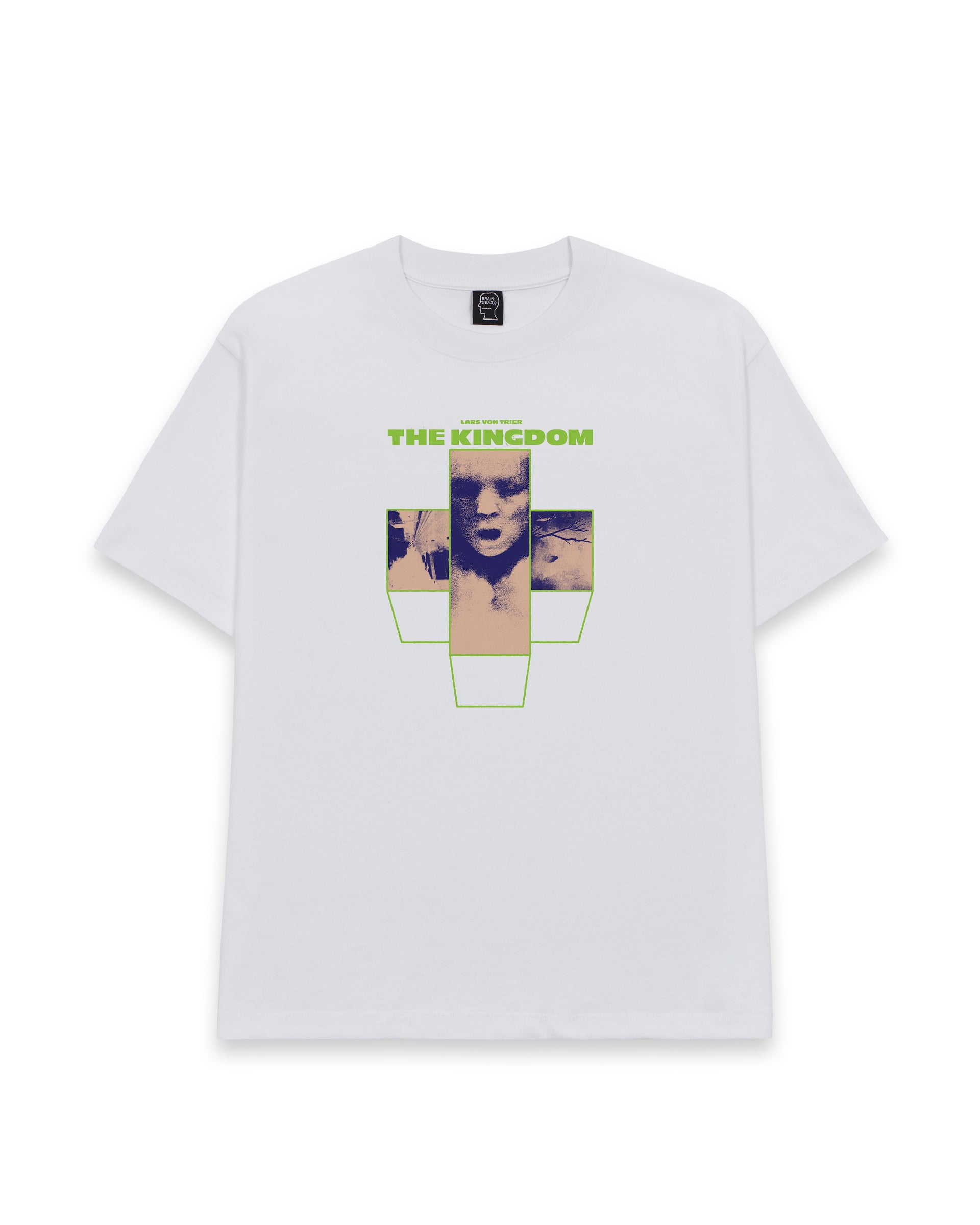 Brain Dead x Mubi The Kingdom T-shirt- White 1