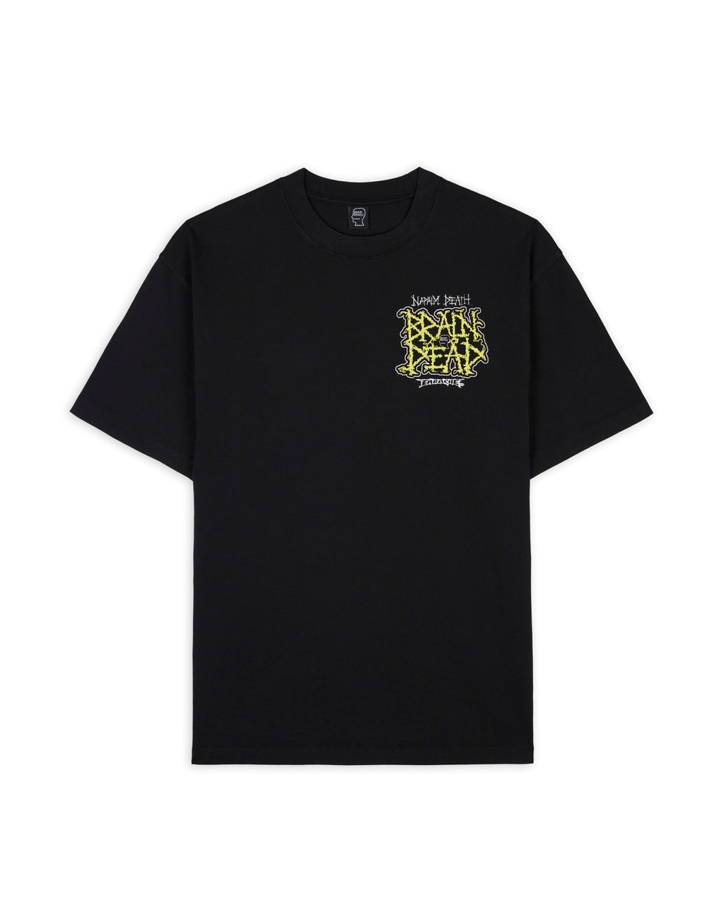 Brain Dead x Napalm Death Nuclear Scum T-Shirt- Black