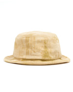 Spikey Bleached Cord Bucket Hat - Gold 2