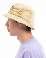 Spikey Bleached Cord Bucket Hat - Gold 5