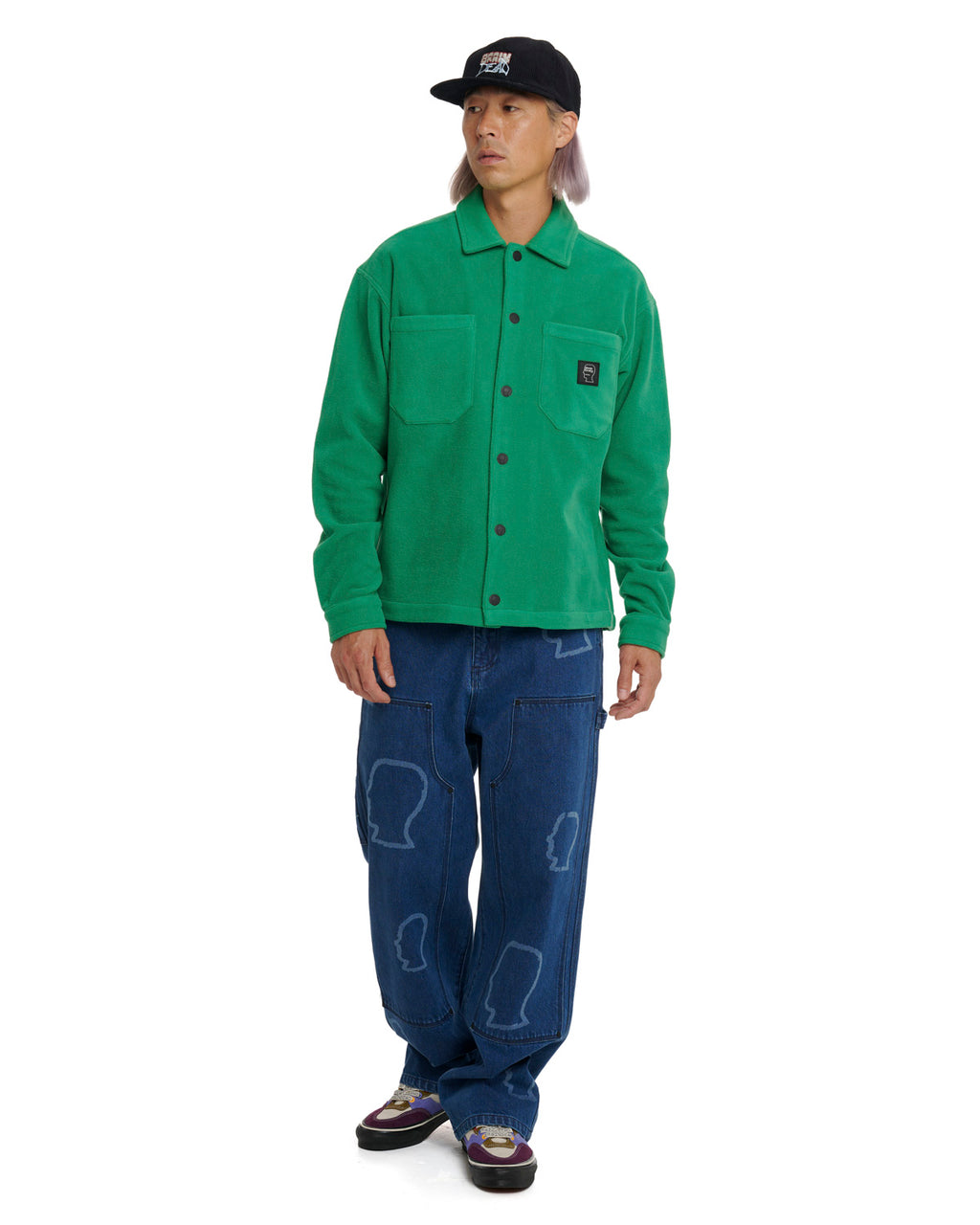 Polar Fleece Climber Shirt - Green 4