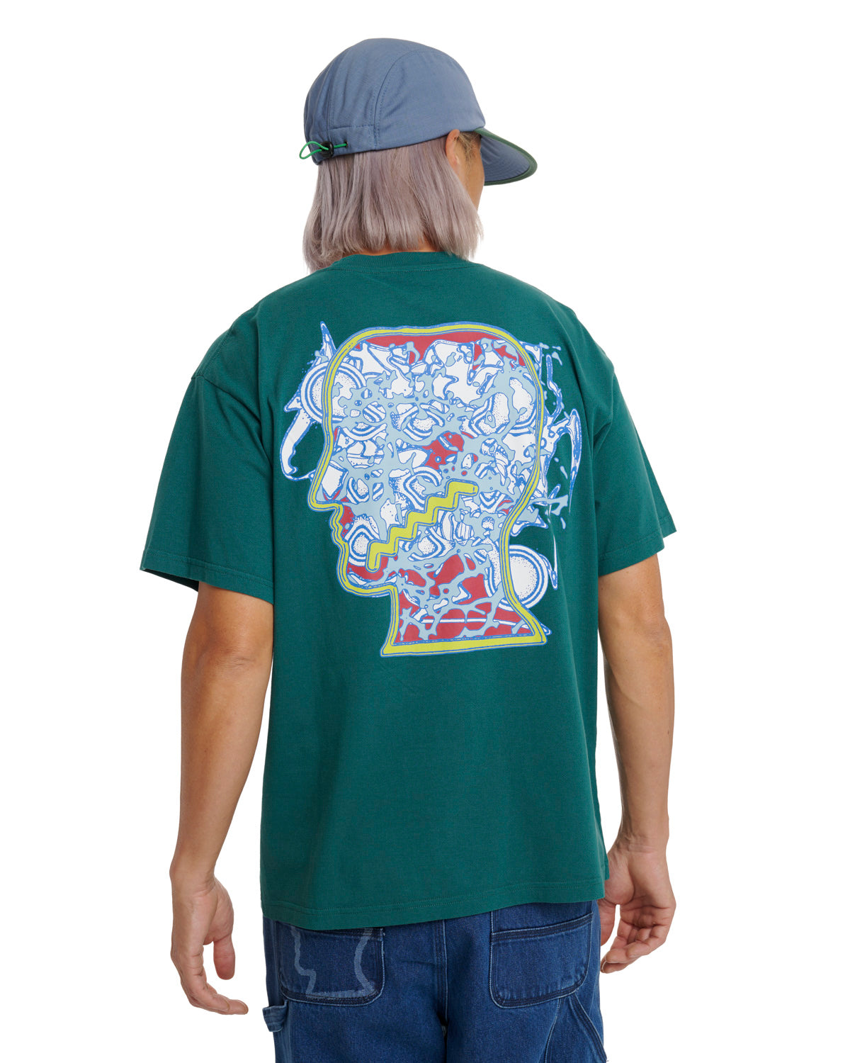 Psychosis T-Shirt - Forest Green 7