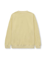 Reverse Fleece Crewneck Sweatshirt - Lemon 2