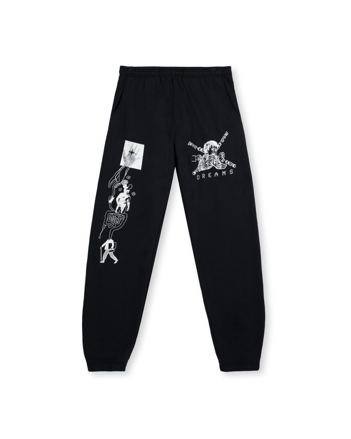 Braindead Dreams Sweatpant - Black