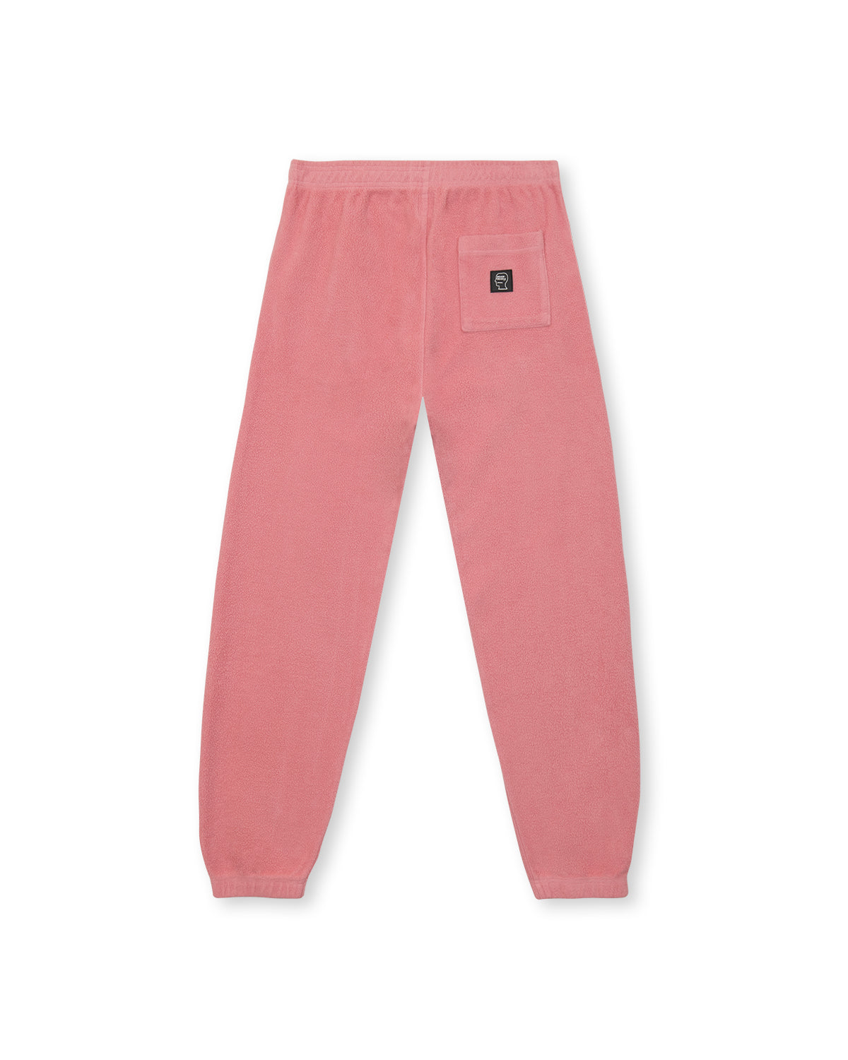 Reverse Fleece Sweatpant W/ PVC - Pink 2