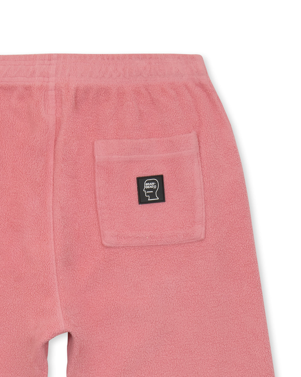 Reverse Fleece Sweatpant W/ PVC - Pink 3