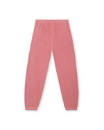 Reverse Fleece Sweatpant W/ PVC - Pink 1