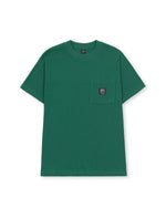 Waffle Knit Mockneck Pocket Shirt W/ PVS - Emerald 1