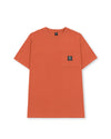 Waffle Knit Mockneck Pocket Shirt W/ PVS - Terracotta