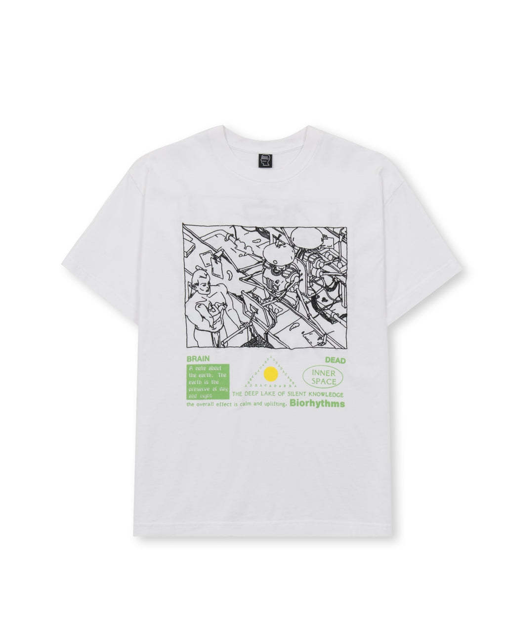 Biorhythms T-shirt - White