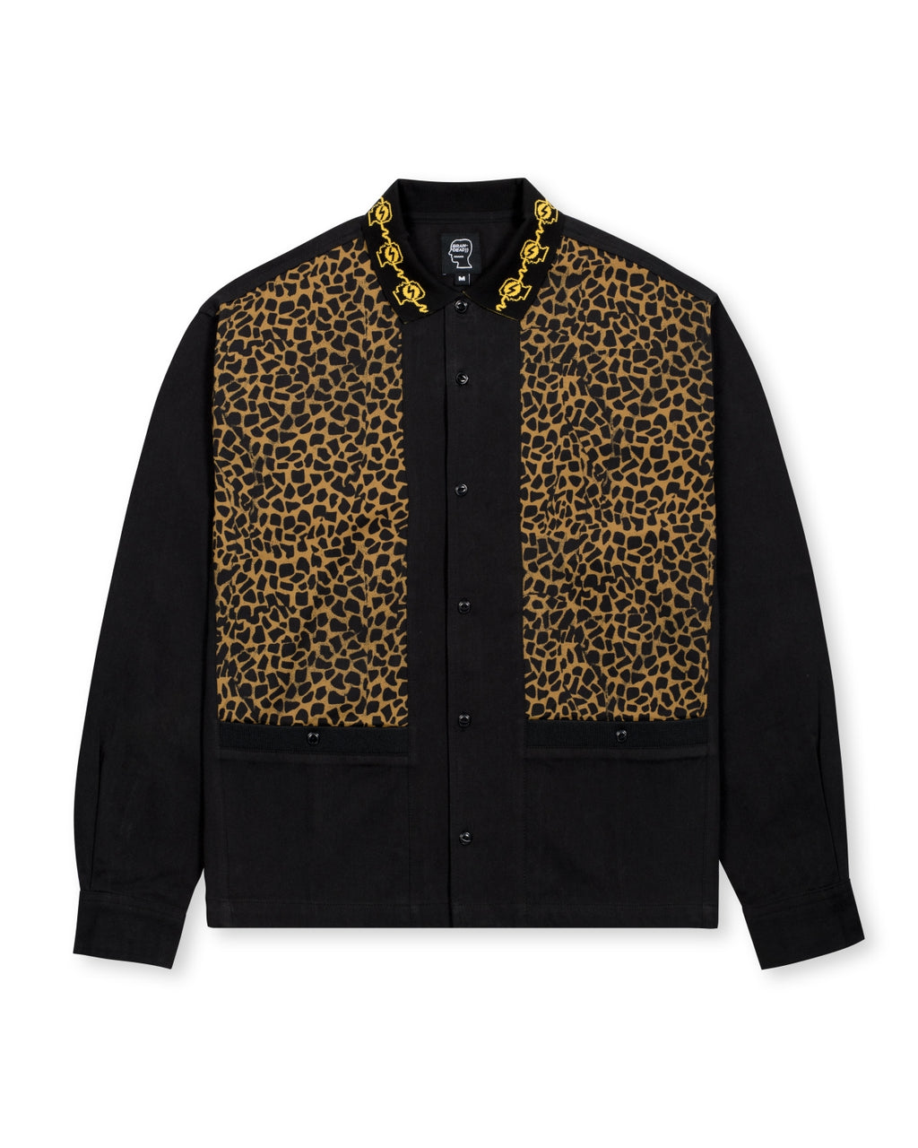 Cheetah Cabana Shirt - Leopard / Black