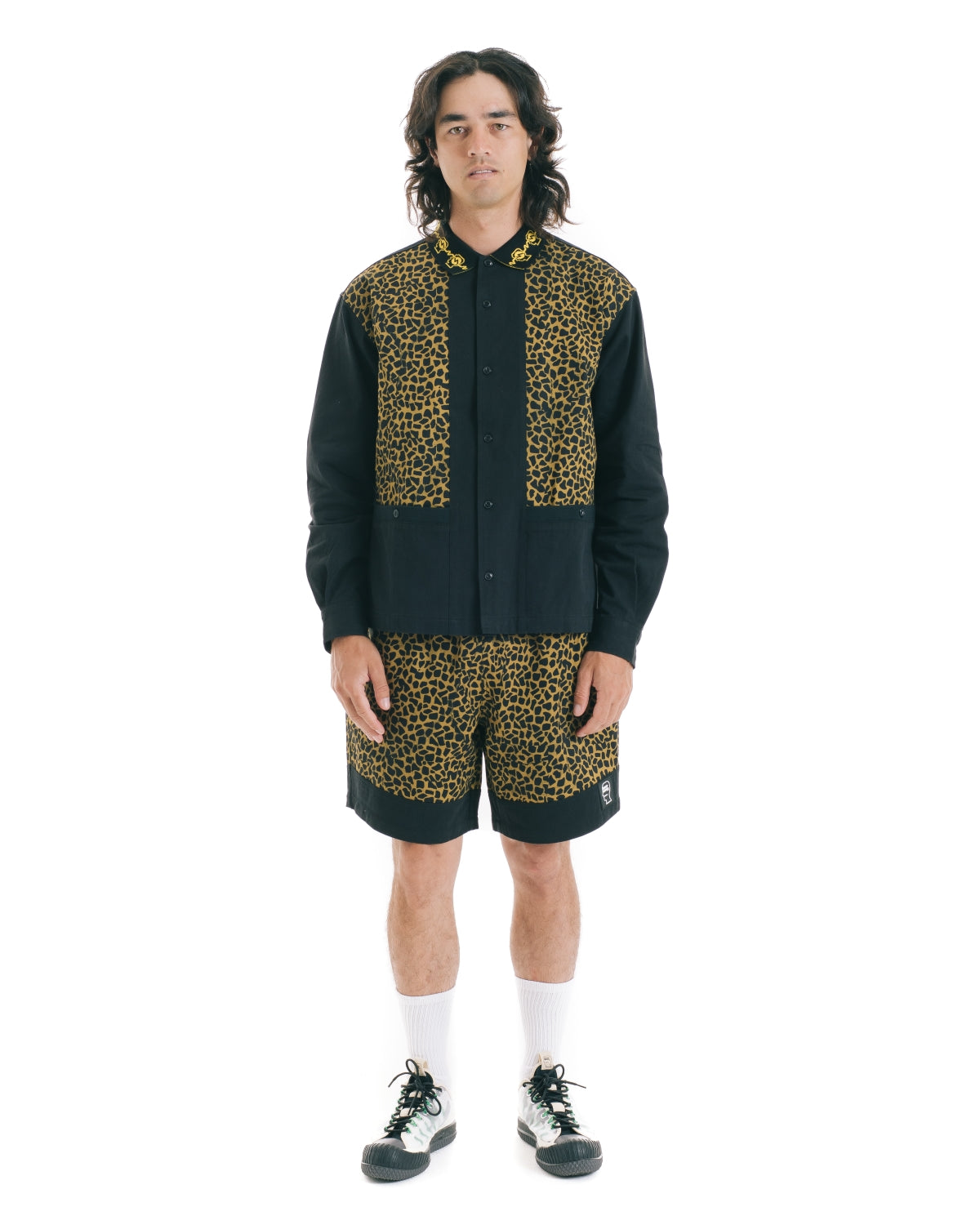 Cheetah Cabana Shirt - Leopard / Black 4