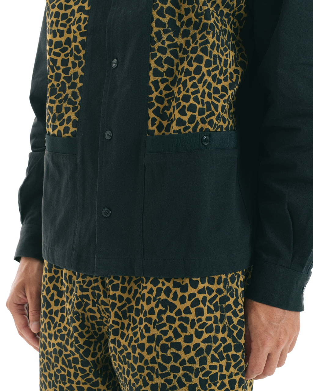 Cheetah Cabana Shirt - Leopard / Black 8