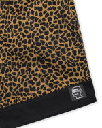 Paneled Leopard Dress Short - Leopard / Black 3