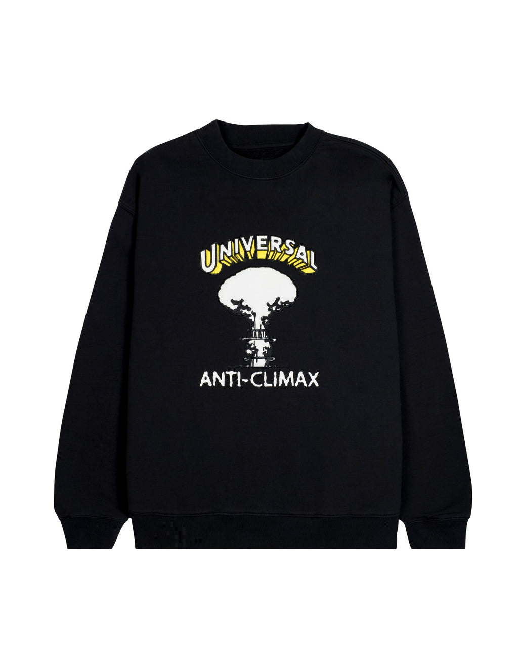 Universal Anti-Climax Crewneck Sweatshirt - Washed Black