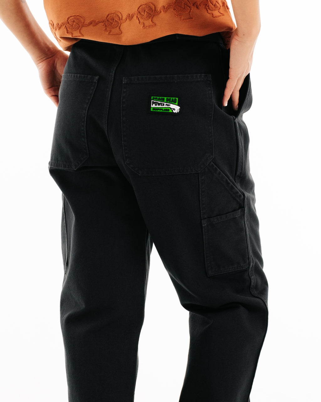 Relaxed Fit Carpenter Pants - Black – ban.do