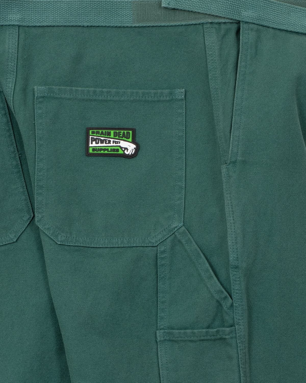Washed Hard Ware/ Soft Wear Carpenter Pant - Green