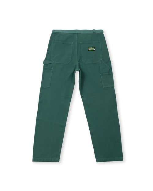 Washed Hard Ware/ Soft Wear Carpenter Pant - Green 2