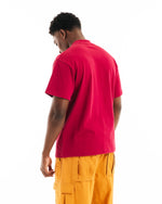 Heavyweight Jersey Mockneck Pocket Shirt W/ PVC - Berry 5