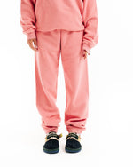 Reverse Fleece Sweatpant W/ PVC - Pink 4