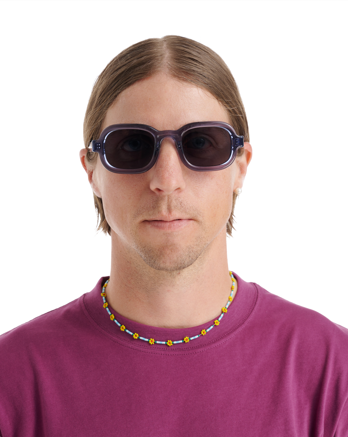 Newman Post Modern Primitive Eye Protection Sunglasses - Deep Sea/Grey 4