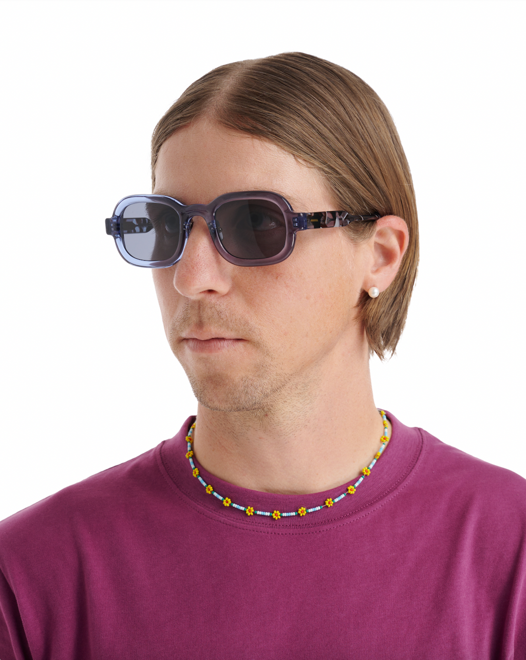 Newman Post Modern Primitive Eye Protection Sunglasses - Deep Sea/Grey 5