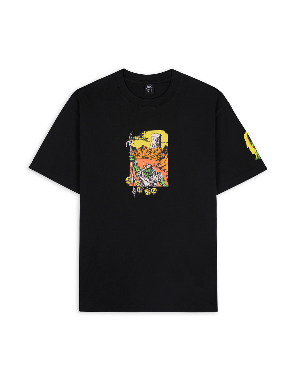 Skull Emperor T-Shirt - Black