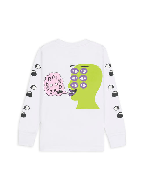 Snails And Snot Kids Long Sleeve - White 2