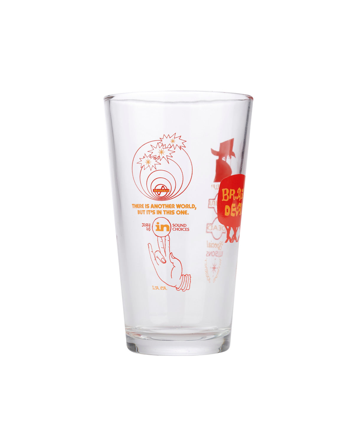 Special Illusions Pint Glass - Red 3