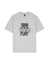 Brain Dead x Spoiler Sound & Fury T-Shirt - Heather Grey