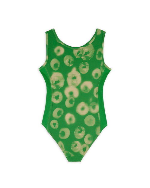 Sponge Dye Bodysuit - Green 2