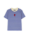 Striped Baby Tee - Red