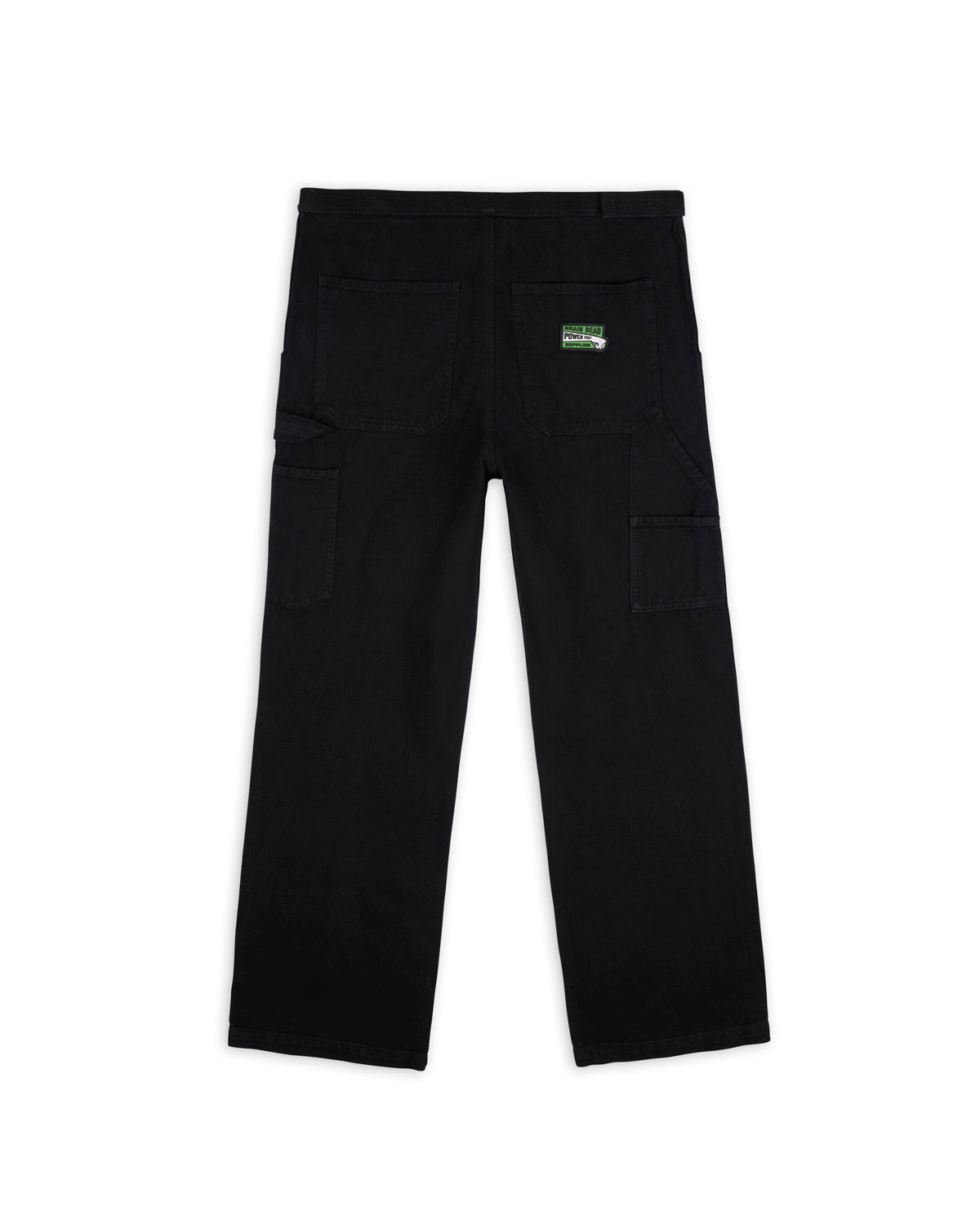 Washed Hard Ware/ Soft Wear Carpenter Pant - Pigment Black 2