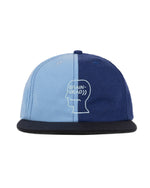 Wool Logohead Split Hat - Blue 1
