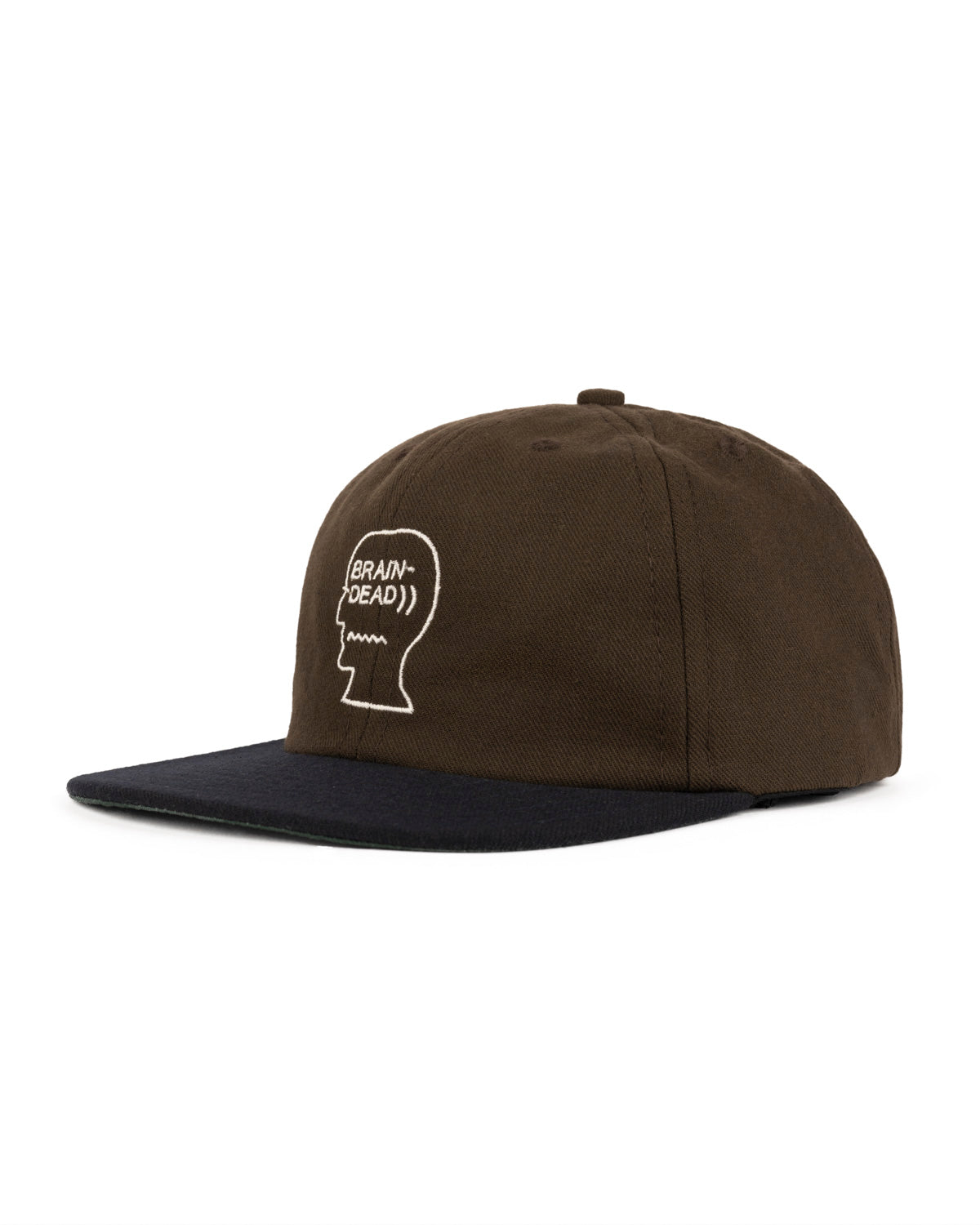 Wool Logohead Hat - Brown 3