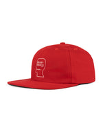 Wool Logohead Hat - Red 3