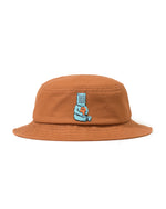 Bear Brain Kids Bucket Hat - Orange 1
