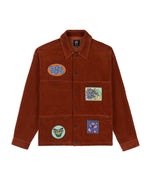 Cord Gardener's Jacket - Terracotta 1