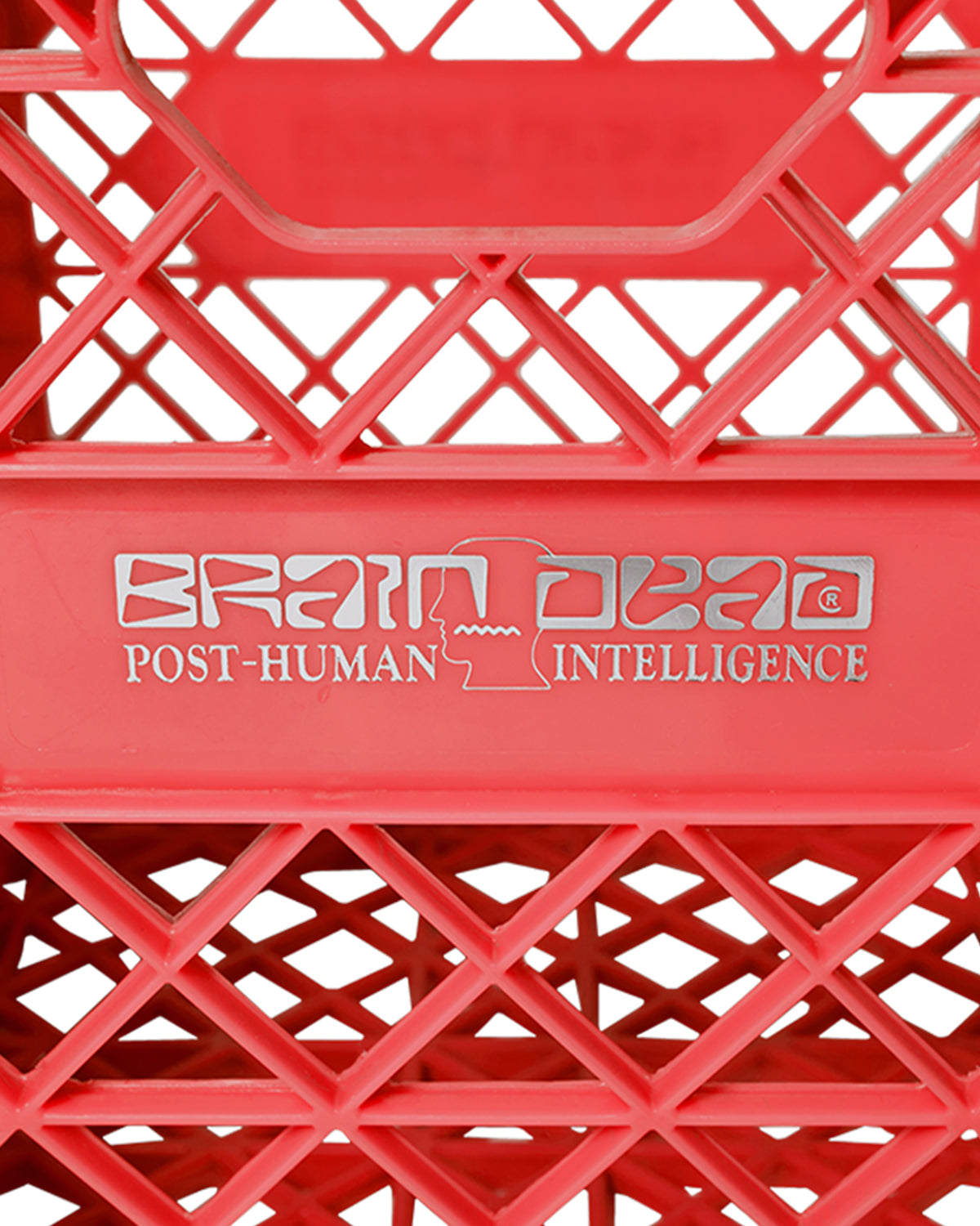 Brain Dead Post Human Record Crates Red