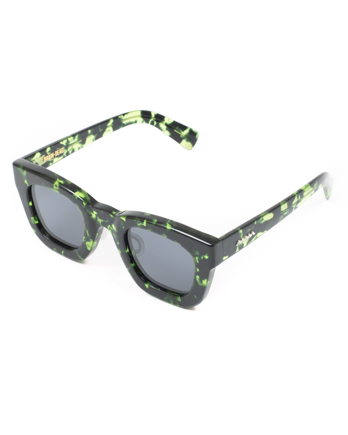 Elia Post Modern Primitive Eye Protection - Black-Green Tortoise/Black 3