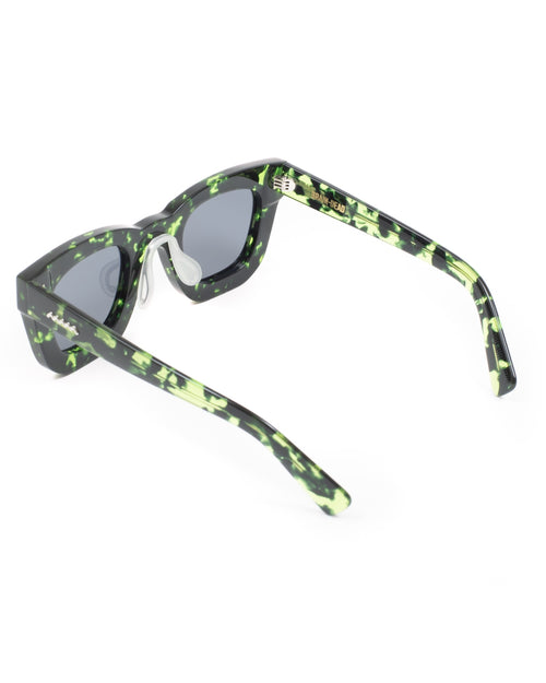 Elia Post Modern Primitive Eye Protection - Black-Green Tortoise/Black 2