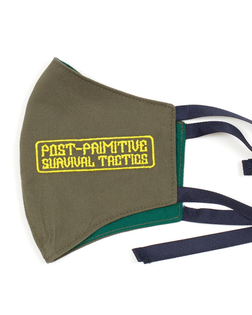 Embroidered Face Protection Garment - Green 2